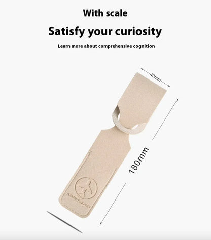 Leather Business Flight Luggage Tag