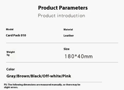 Leather Business Flight Luggage Tag