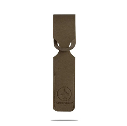 Leather Business Flight Luggage Tag