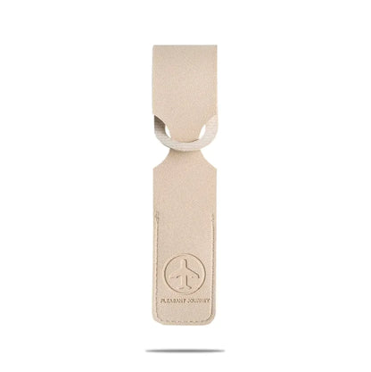 Leather Business Flight Luggage Tag